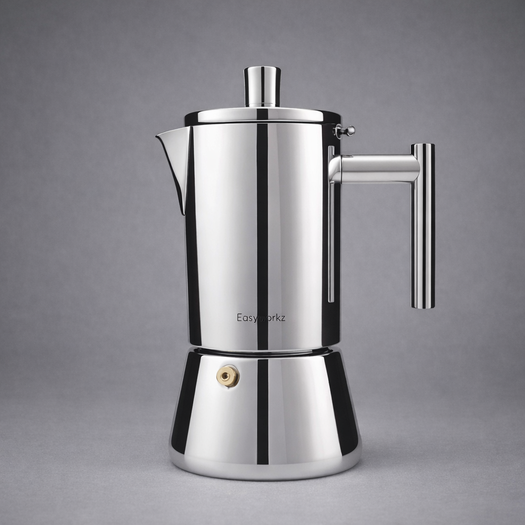 Diego Stainless Steel Moka Pot 500ml